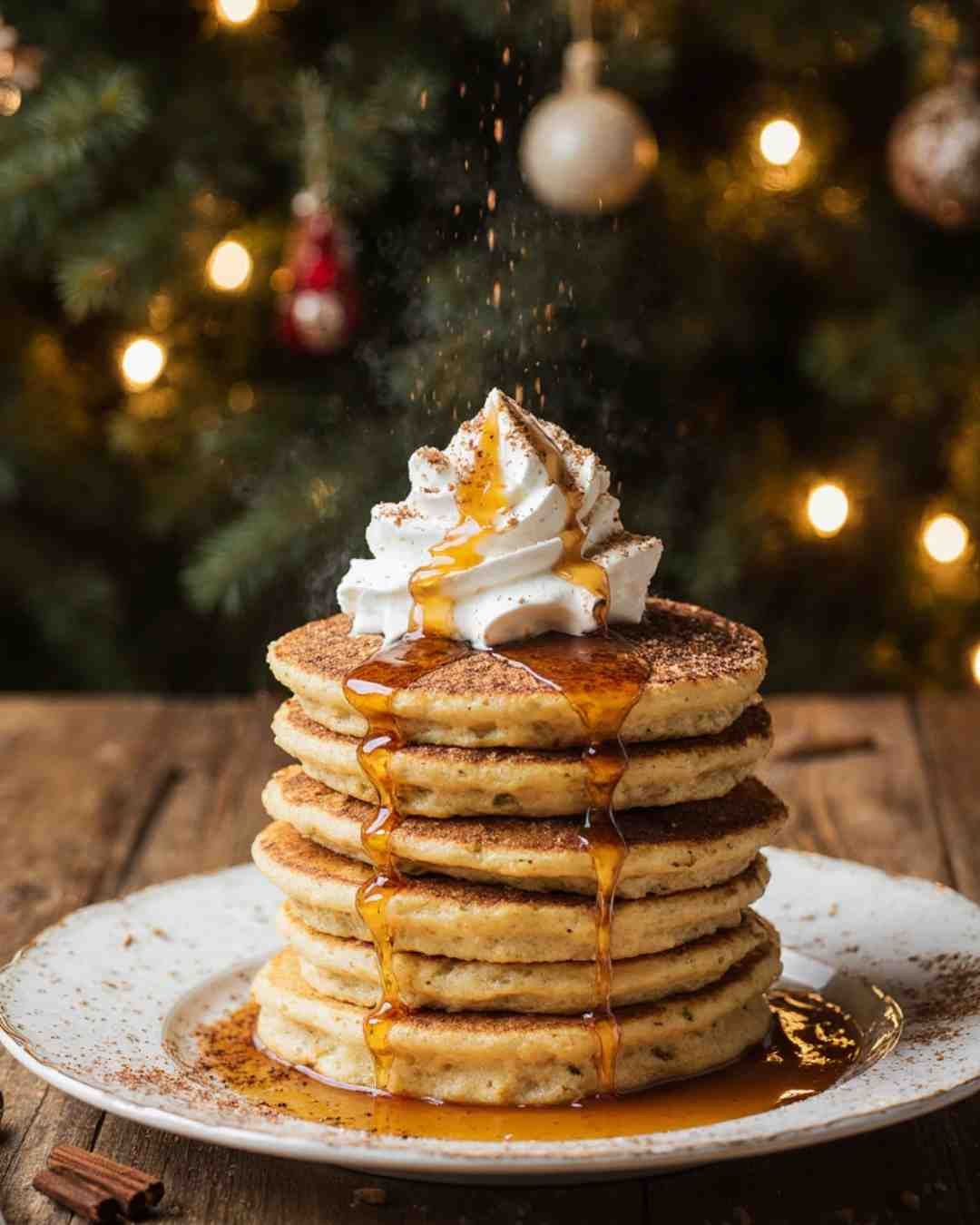 Sweet & Creamy Eggnog Pancakes: The Perfect Holiday Recipe